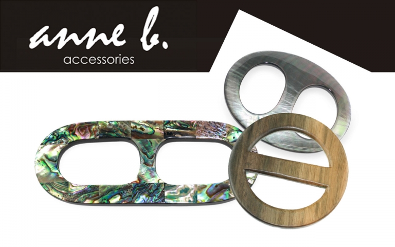 Scarf Rings by Anne B,